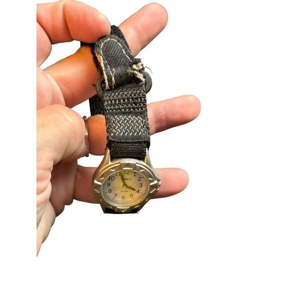 Timex Women's Analog Watch Black Strap White Dial WR 30M 25mm Case - Picture 9 of 9